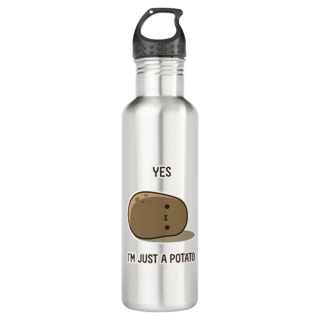 Cute Potato 710 Ml Water Bottle (Front)