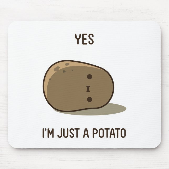 Cute Potato Mouse Mat (Front)