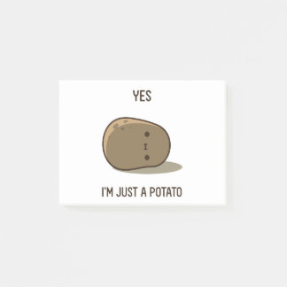 Cute Potato Post-it Notes