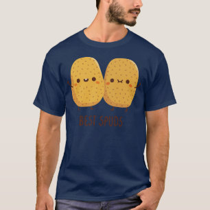 Cute Potatoes Best Spuds Best Buds T-Shirt