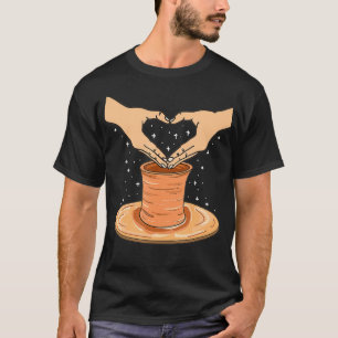 Cute Pottery Lover Gift For Clay Ceramic Artist T-Shirt