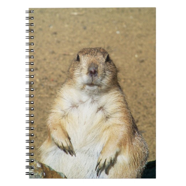 Cute Prairie Dog Notebook (Front)