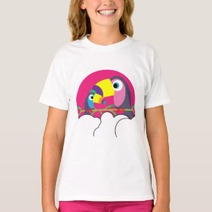 Cute Pre School Pre Schooler Kids Toucan Thr T-Shirt
