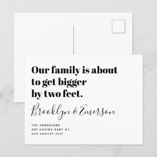 Cute Pregnancy Announcement