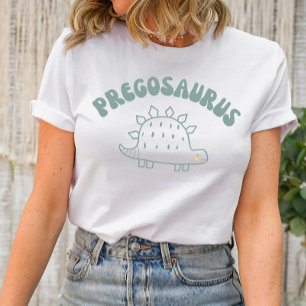 Cute Pregosaurus Shirt for Mama to Be
