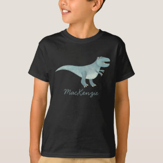 Cute Prehistoric T-Rex Dinosaur Personalized T-Shirt