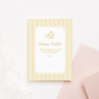 Cute Preppy Baby Stroller Diaper Raffle