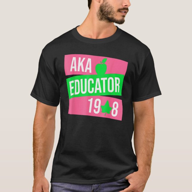 Cute Pretty Educators & Teacher  Aka Educator T-Shirt (Front)