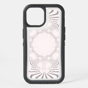 Cute pretty soft white zebra chevron Design