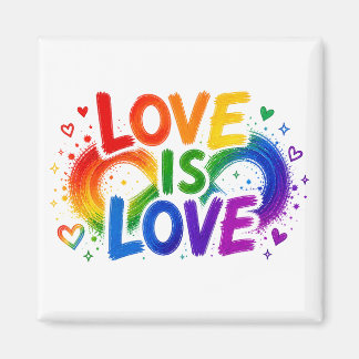 Cute Pride LGBTQ Fridge Magnet