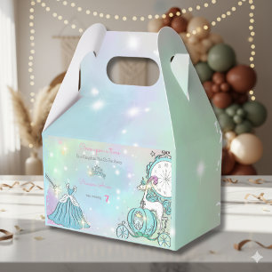 Cute Princess fairy tale Birthday  Favour Box