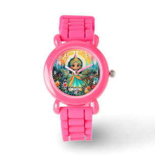 Cute Princess lovers girls add name Watch