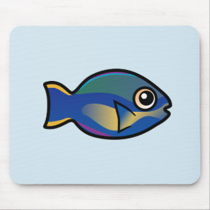 Cute Princess Parrotfish Mouse Mat