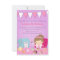 Cute Princess Tea Party Birthday Invitations