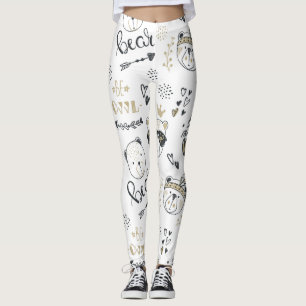 Cute Printed YOGA Leggings