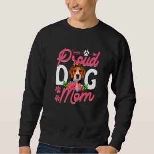 Cute Proud Beagle Dog Mum Funny Mother's Day Sweatshirt