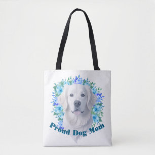 Cute Proud Dog Mum Tote Bag