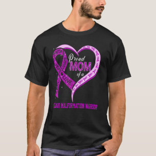 Cute Proud Mum Of A Chiari Malformation Warrior Ri T-Shirt