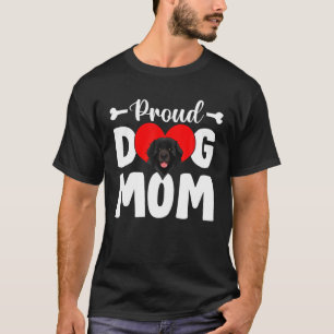 Cute Proud Newfoundland Dog Mom Funny Mother's Day T-Shirt