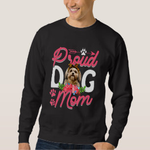 Cute Proud Shih Tzu Dog Mum Mother's Day 1 Sweatshirt