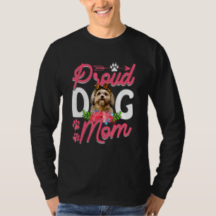 Cute Proud Shih Tzu Dog Mum Mother's Day 1 T-Shirt