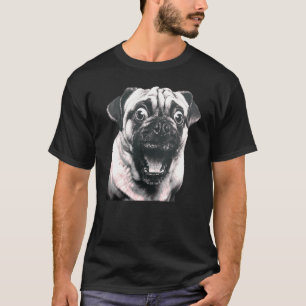 Cute Pug Animal Puma Rainbow Panther Hippie Peace T-Shirt