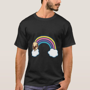 Cute Pug Colourful Rainbow Classic 917 T-Shirt