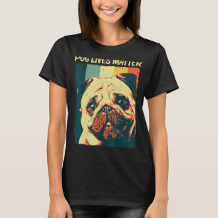 Cute Pug Design For Men Women Pet Dog Puppy Breed T-Shirt