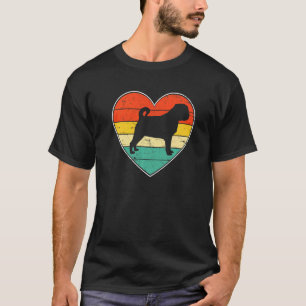 Cute Pug Dog Lover Valentine's Day Funny Dog Mum D T-Shirt