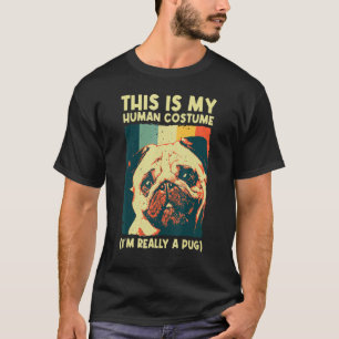 Cute Pug For Men Women Pet Dog Puppy Breed Pug T-Shirt