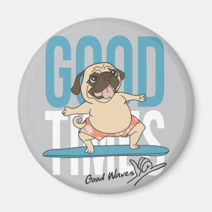 Cute Pug Magnet