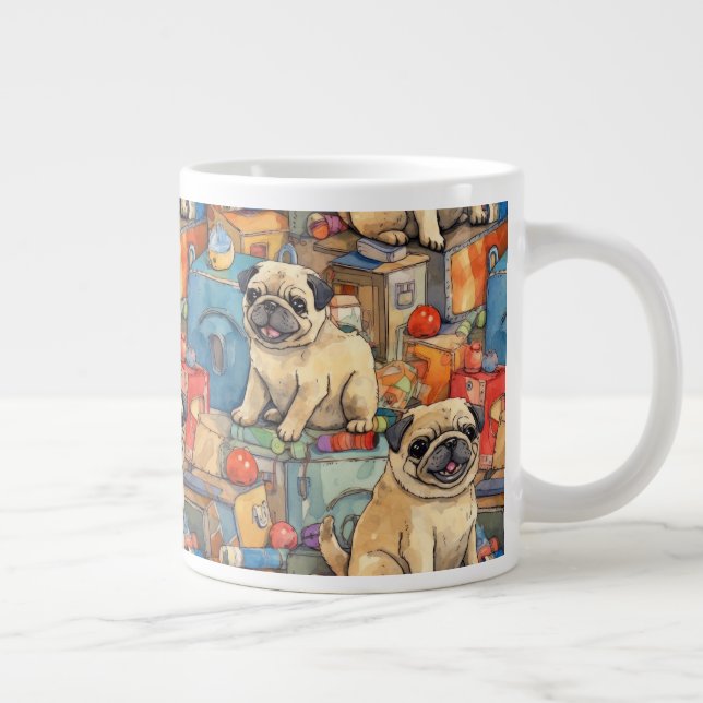 CUTE PUG MUG (Right)