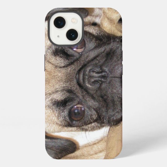 Cute Pug Puppy iPhone Case (Back)