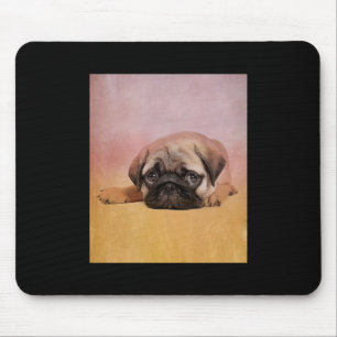 Cute Pug Puppy Pug Dog Lovers Gift Mouse Mat