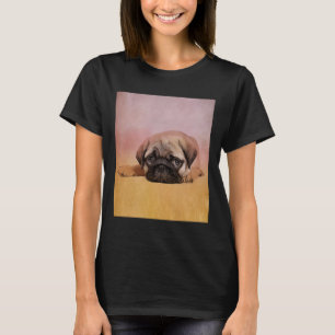 Cute Pug Puppy   Pug Dog Lovers Gift T-Shirt