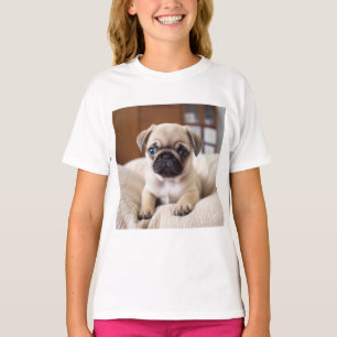 Cute Pug Puppy T Shirt - Cute Animal Shirts