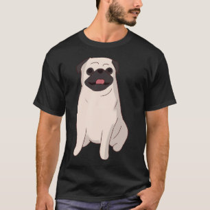 Cute Pug sitting T-Shirt
