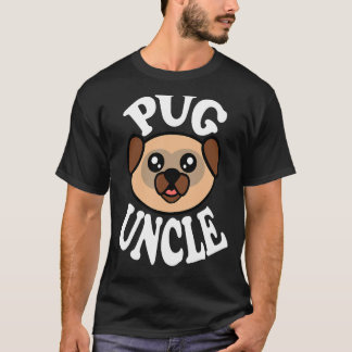 Cute Pug Uncle T-Shirt