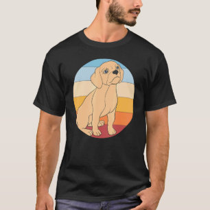 Cute Puggle  Dog Owner Pet Animal Retro Puggle T-Shirt