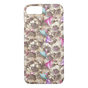 Cute Pugs iPhone 8/7 Case
