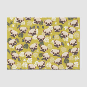 Cute Pugs Tissue Paper