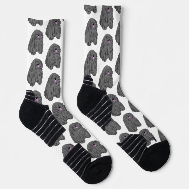 Cute Puli Dog  Socks (Right)