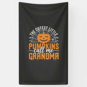 Cute Pumpkin Grandma Halloween Design_1 Banner