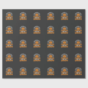 Cute Pumpkin Grandma Halloween Design_1 Wrapping Paper
