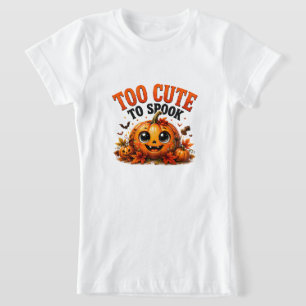 👻 Cute Pumpkin Halloween Funny Saying 🎃 T-Shirt