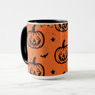 Cute Pumpkin Happy Halloween Mug