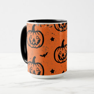 Cute Pumpkin Happy Halloween Mug