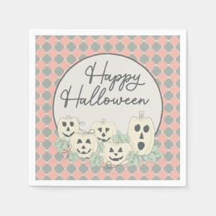 Cute Pumpkin–Happy Halloween Napkin