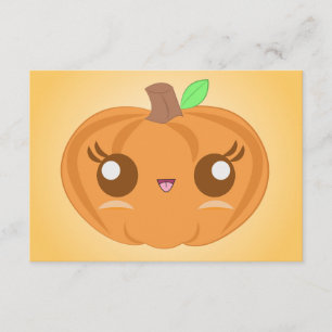 Cute Pumpkin Invitations