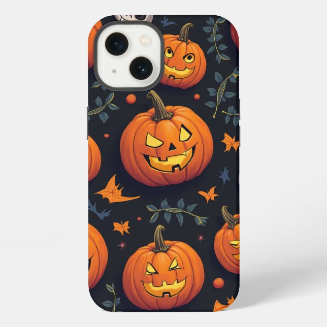 Cute pumpkin iPhone case (Back)